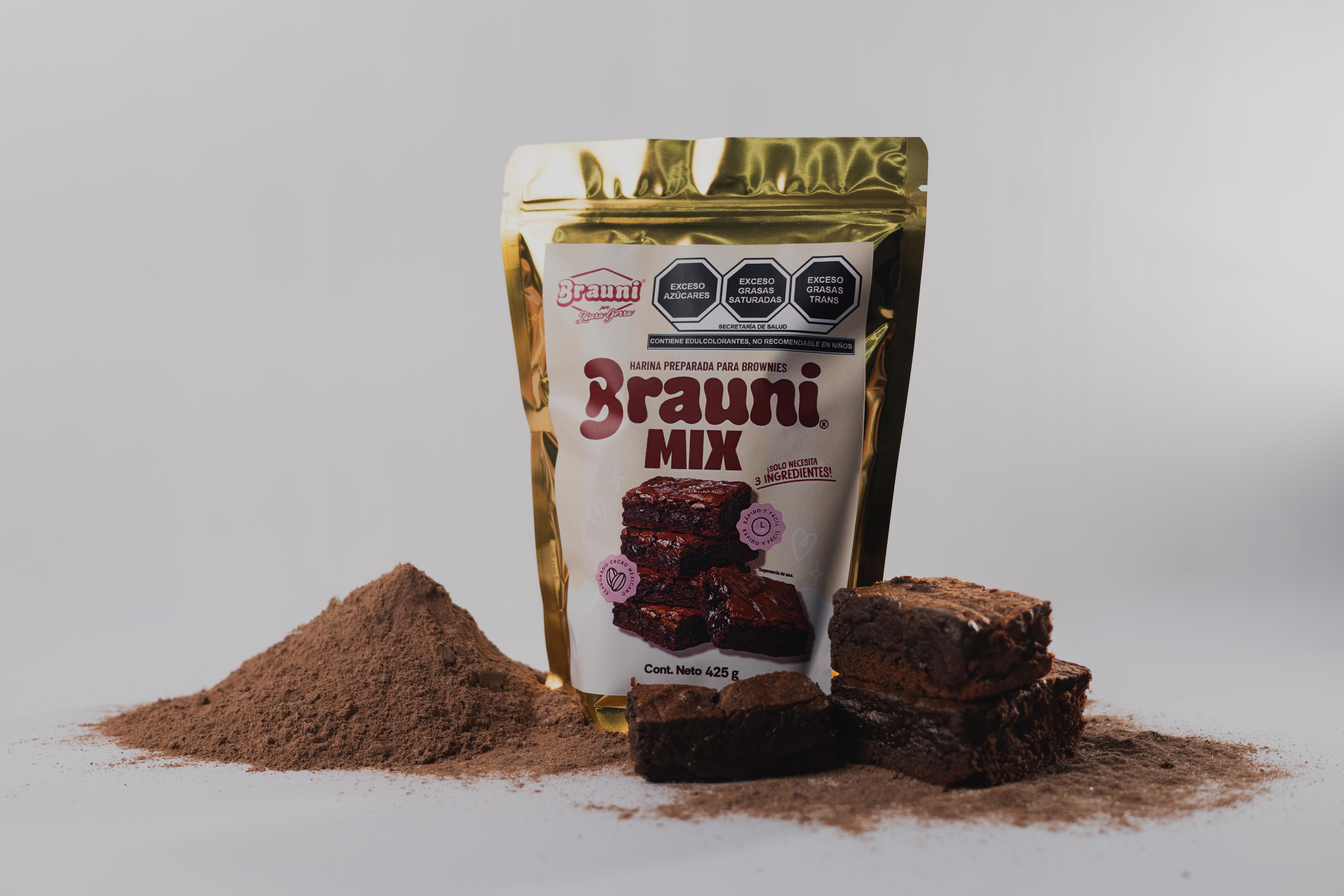 Brauni Mix — harina preparada para brownies